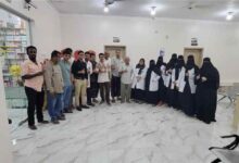 تدشين مخيم طبي مجاني بالريدة لتعزيز الرعاية الصحية لمرضى السكري والضغط