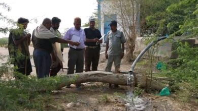 الحديدة.. فريق حكومي يقيّم أوضاع المياه الجوفية في الخوخة وحيس 9 الحديدة.. فريق حكومي يقيّم أوضاع المياه الجوفية في الخوخة وحيس