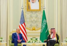 ولي العهد السعودي وترامب يبحثان تطورات المنطقة وأمن الملاحة البحرية