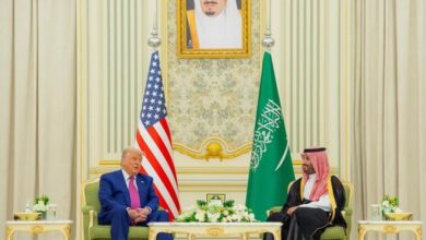ولي العهد السعودي وترامب يبحثان تطورات المنطقة وأمن الملاحة البحرية