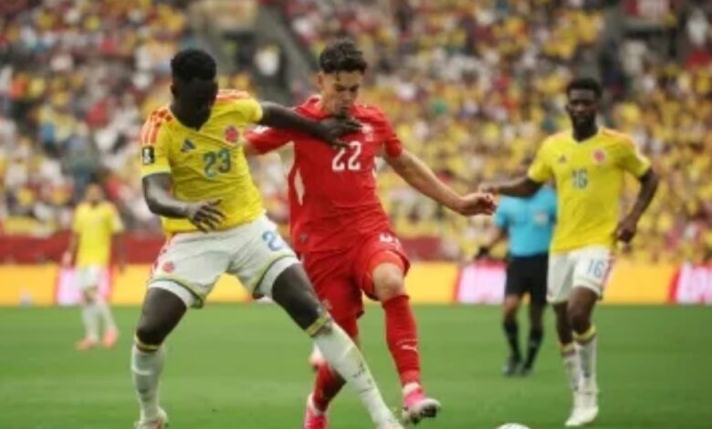 سويسرا تعبر كولومبيا بركلات الترجيح وتبلغ ربع نهائي كأس العالم 1 سويسرا تعبر كولومبيا بركلات الترجيح وتبلغ ربع نهائي كأس العالم