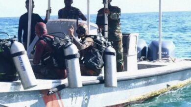 خفر السواحل بحضرموت ينقذ 6 حالات غرق على شواطئ المكلا
