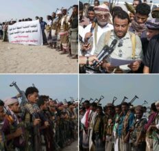 قبائل الخوخة تؤكد دعمها لمعركة التحرير وتعلن جاهزيتها لإسناد القوات المسلحة 2 قبائل الخوخة تؤكد دعمها لمعركة التحرير وتعلن جاهزيتها لإسناد القوات المسلحة