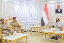 العرادة يدعو إلى رفع الجاهزية القتالية وتوحيد الجهود لحسم المعركة واستعادة مؤسسات الدولة