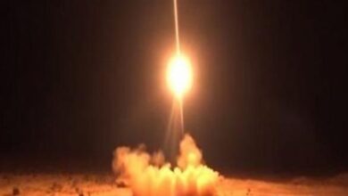 مقتل 5 من عناصر القوة الصاروخية الحوثية إثر فشل إطلاق صاروخ باليستي شرق صنعاء