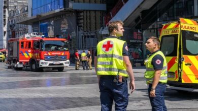 مقتل 5 أشخاص وفقدان سادس إثر حريق في موقع بناء وسط بروكسل 7 مقتل 5 أشخاص وفقدان سادس إثر حريق في موقع بناء وسط بروكسل