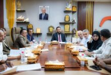 عدن تقر حزمة مشاريع خدمية تشمل الطرق والمياه والطاقة لتعزيز الخدمات الأساسية