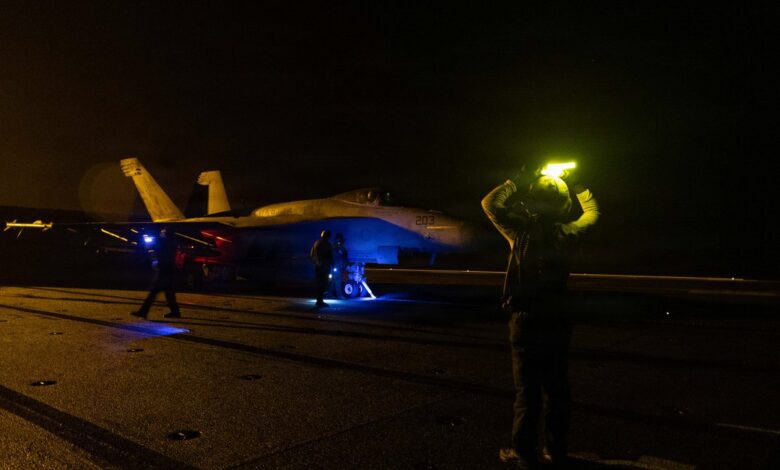 واشنطن تبدأ موجة ضربات جديدة ضد إيران رداً على تهديد الملاحة في هرمز 1 واشنطن تبدأ موجة ضربات جديدة ضد إيران رداً على تهديد الملاحة في هرمز