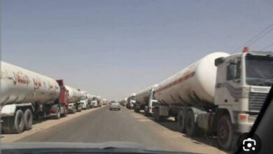 بعد توقف دام 10 أيام.. استئناف نقل الغاز المنزلي من مأرب إلى المحافظات