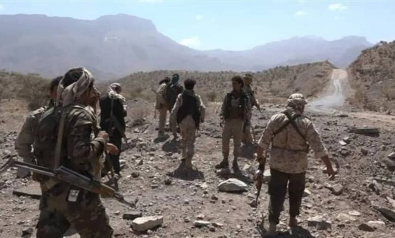 شهيد وجريحان إثر هجوم حوثي بقذائف الهاون على جبهة الفاخر بالضالع 1 شهيد وجريحان إثر هجوم حوثي بقذائف الهاون على جبهة الفاخر بالضالع
