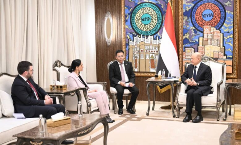 العليمي: أمن البحر الأحمر وباب المندب يبدأ باستعادة الدولة اليمنية 1 العليمي: أمن البحر الأحمر وباب المندب يبدأ باستعادة الدولة اليمنية