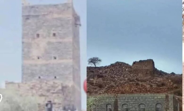 مليشيا الحوثي تفجّر حصن المعلا التاريخي في البيضاء بالديناميت 1 مليشيا الحوثي تفجّر حصن المعلا التاريخي في البيضاء بالديناميت