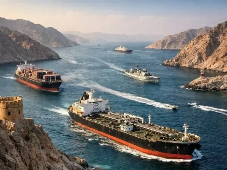 انفجاران قرب ناقلة نفط في مضيق هرمز.. وهيئة الملاحة البريطانية ترفع التحذير للسفن