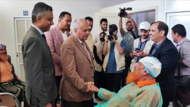 تدشين مخيمات طبية مجانية للعيون في عدن ولحج وأبين والضالع