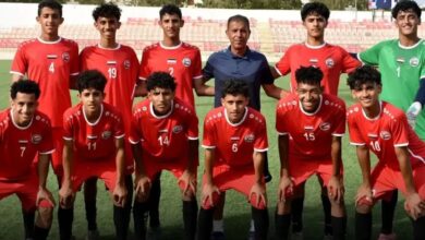 المنتخب اليمني للناشئين يكثّف معسكره في عدن استعداداً لكأس الخليج والتصفيات الآسيوية