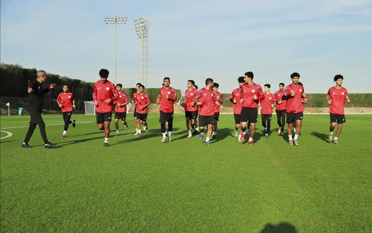 منتخب الشباب ينهي معسكره التدريبي في قطر ويستعد للسفر إلى الصين