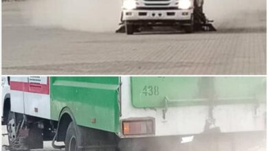 صندوق النظافة يهيئ ساحة العروض للاحتفال بذكرى تحرير عدن