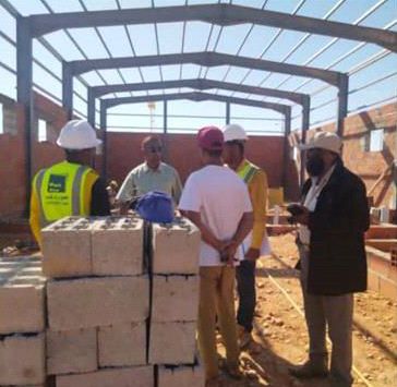 مدير صحة المهرة يطّلع على تقدم مشروع مستودعات التحصين بدعم من اليونبس