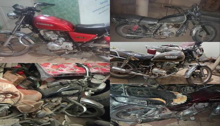 شرطة سيئون تضبط متهم متلبس بسرقة دراجات نارية من سوق القات المركزي