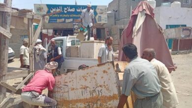 حملة ميدانية في البريقة لإزالة العشوائيات وتنظيم الشوارع وتحسين المشهد الحضري 2 حملة ميدانية في البريقة لإزالة العشوائيات وتنظيم الشوارع وتحسين المشهد الحضري