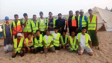 خفر السواحل يختتم خطة نجم البلدة بحضرموت: إنقاذ 44 شخصاً وإشادة بالتنسيق الميداني