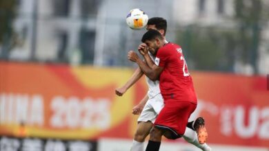 منتخبنا الوطني للشباب يخسر أمام نظيره الإيراني في كأس آسيا