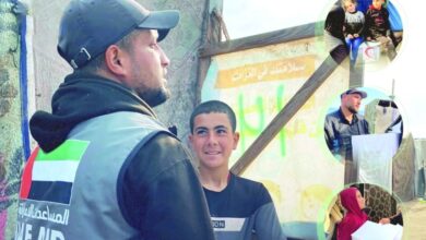 «الفارس الشهم 3»تدعم 550 أسرة نازحة في غزة بالطعام والملابس والمستلزمات الإيوائية