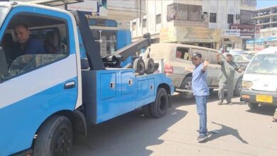 الداؤودي يؤكد استمرار حملة إزالة الهياكل والسيارات المتهالكة من شوارع المنصورة