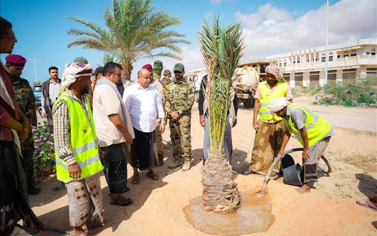 الخنبشي يدشن مشروع تطوير شارع مطار الريان ويؤكد سرعة الإنجاز 1 الخنبشي يدشن مشروع تطوير شارع مطار الريان ويؤكد سرعة الإنجاز