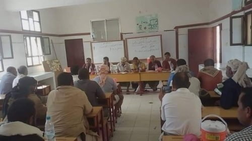 انتقالي ردفان يبحث تفعيل أنشطة مراكز الجبلة والمحط والحيمدي