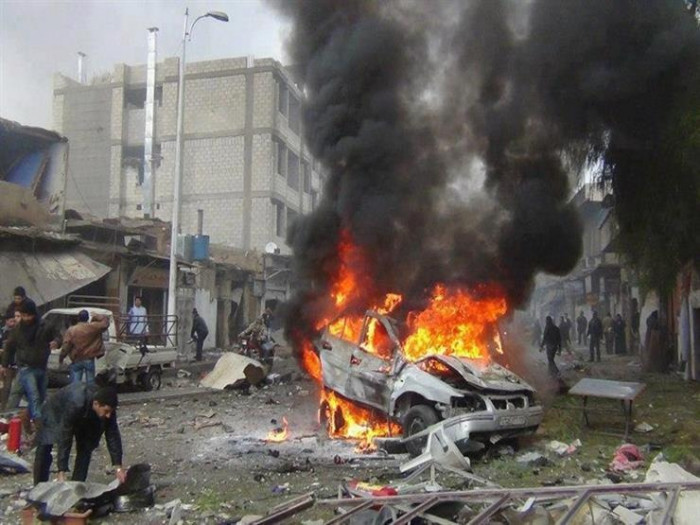 بغداد .. 12 قتيلاً وأكثر من 20 جريحاً في تفجير أستهدف ساحة الطيران 1 بغداد .. 12 قتيلاً وأكثر من 20 جريحاً في تفجير أستهدف ساحة الطيران