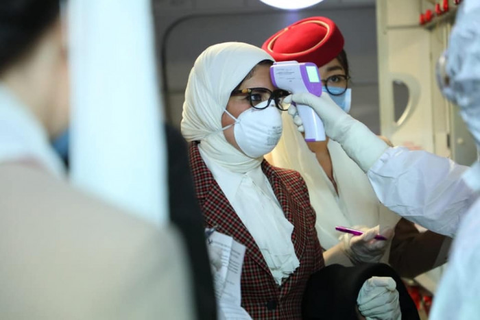 مصر تقدم شحنة مساعدات طبية إلى لبنان لمواجهة كورونا 1 مصر تقدم شحنة مساعدات طبية إلى لبنان لمواجهة كورونا