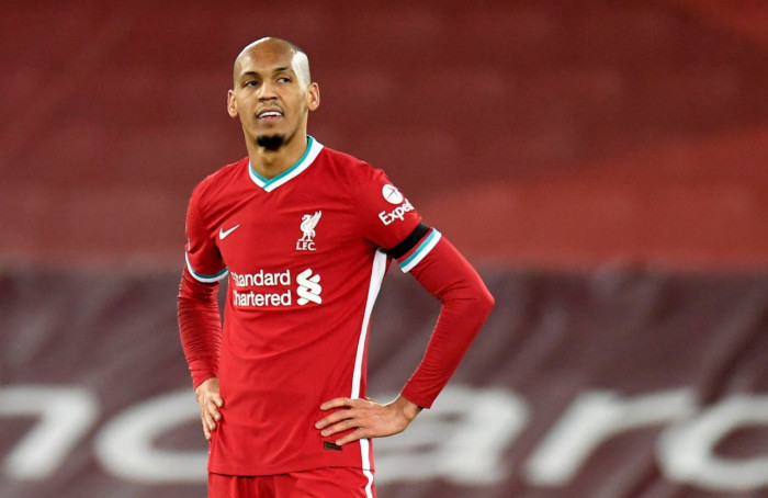 ليفربول يؤكد غياب فابينهو عن مباراة الديربي أمام إيفرتون