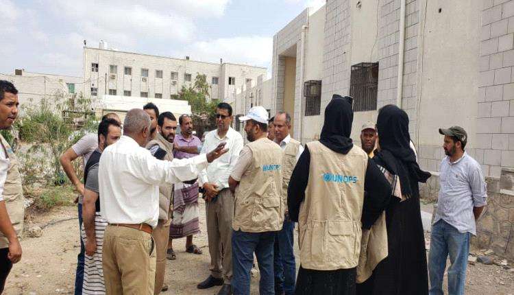 صحة لحج تقوم بإعادة تأهيل مبنى مخازن اللقاحات بالمحافظة بدعم من اليونبس