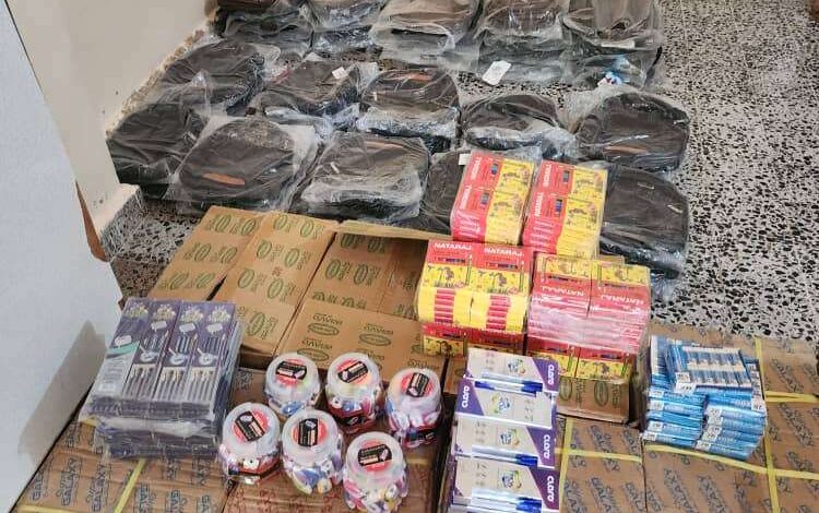 توزيع 150 حقيبة مدرسية للأيتام والأشد فقراً في عدن