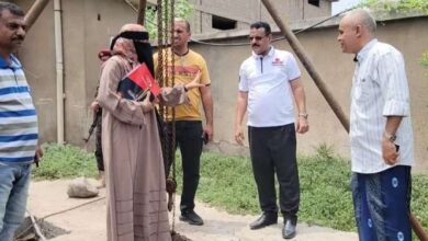 مدير عام مديرية المنصورة يتفقد عدد من مضخات الصرف الصحي تمهيداً لتأهيلها