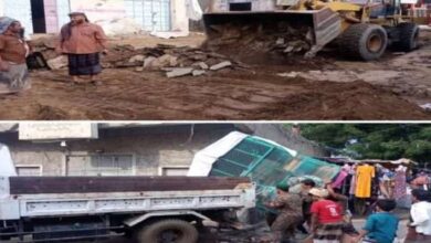 لحج.. حملة لإزالة البسطات والأكشاك العشوائية في طورالباحة 9 لحج.. حملة لإزالة البسطات والأكشاك العشوائية في طورالباحة