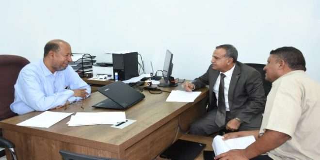 جامعة عدن تبحث مع المجلس الطبي الأعلى مجالات التعاون المشترك بين الجانبين
