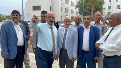 وفد حكومي يتفقد مستشفى الجمهورية ويطّلع على استعدادات افتتاح مركز الغسيل الكلوي