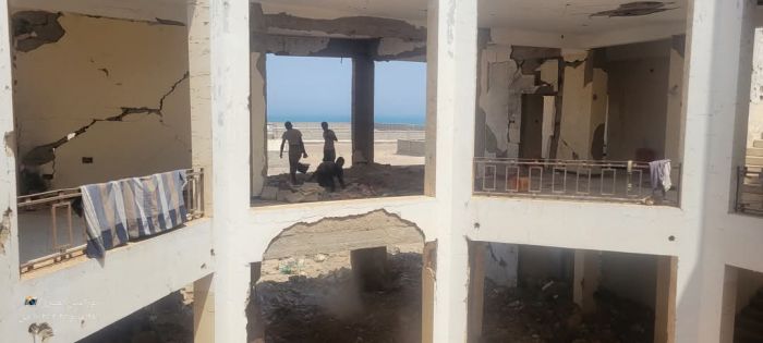 تعز.. انطلاق مشروع إعادة تأهيل المجمع الحكومي في ذو باب المندب