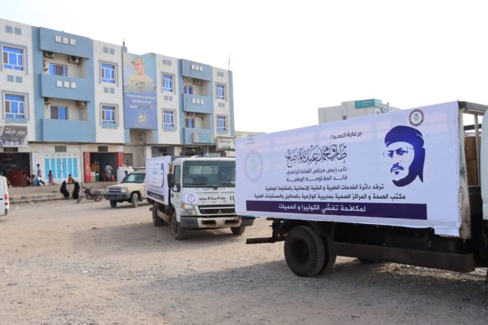 الوازعية تتسلم إمدادات طبية من المقاومة الوطنية لمواجهة تفشي الكوليرا والحميات 1 الوازعية تتسلم إمدادات طبية من المقاومة الوطنية لمواجهة تفشي الكوليرا والحميات