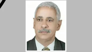 محمد أنعم يبعث برقية عزاء لأسرة الدكتور غيلان الشرجبي