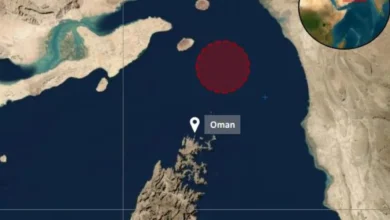ثالث حادث استهداف لسفينة في مضيق هرمز خلال ساعات قبالة سلطنة عمان 9 ثالث حادث استهداف لسفينة في مضيق هرمز خلال ساعات قبالة سلطنة عمان