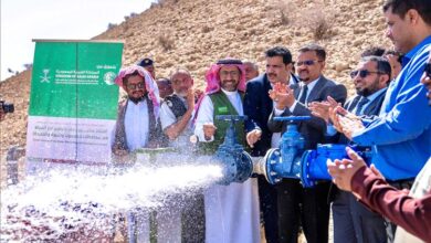 بتمويل سعودي.. تدشين مشروع حفر وتطوير آبار المياه بحضرموت