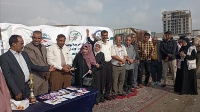 انطلاق الماراثون الطلابي تحت شعار "عدن مدينة الحب والسلام"