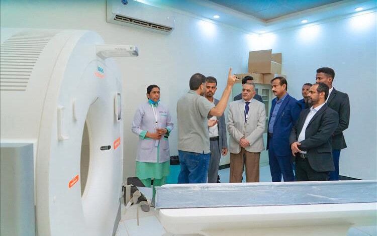 تدشين خدمات الرنين المغناطيسي والأشعة المقطعية لأول مرة في مستشفى شبوة