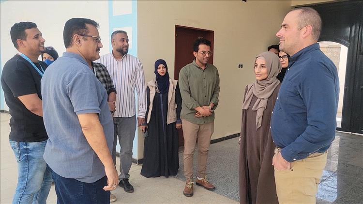 زيارة ميدانية لتجهيز أول مدرسة حكومية لذوي الاحتياجات الخاصة في عدن