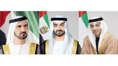 القيادة الإماراتية تهنئ فنلندا بذكرى استقلالها