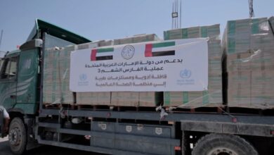 الإمارات تسلّم دفعة جديدة من الأدوية والمستلزمات الطبية دعماً لقطاع غزة
