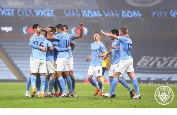 مانشستر سيتي يتأهل إلى ربع نهائي كأس الاتحاد الإنجليزي 1 مانشستر سيتي يتأهل إلى ربع نهائي كأس الاتحاد الإنجليزي